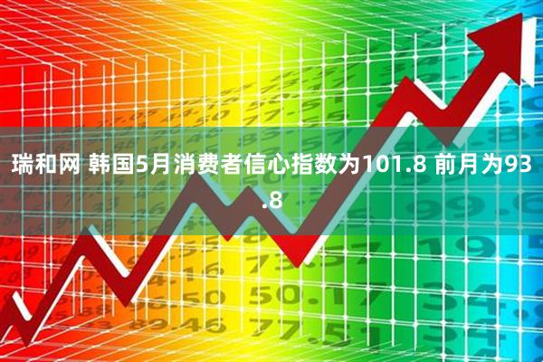 瑞和网 韩国5月消费者信心指数为101.8 前月为93.8